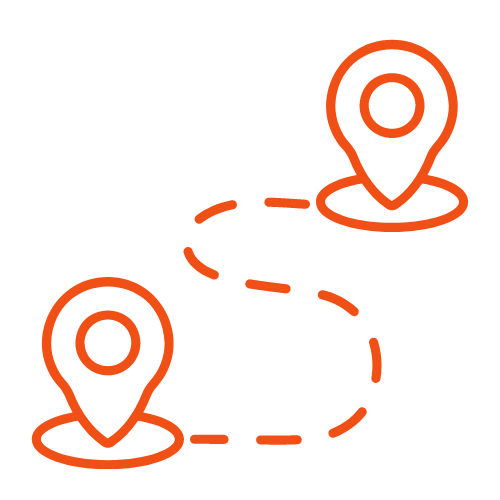 100k orange guided location